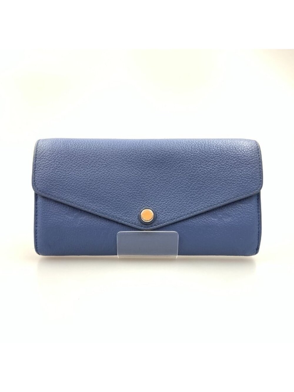 Louis Vuitton Monogram Empreinte Portefeuille Sarah Bifold Wallet Blue